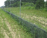 Dostawa ogrodzenia na budow� drogi A4 Szar�w - Brzesko